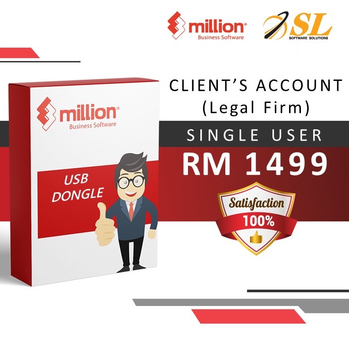 client account single usb dongle