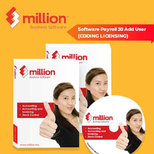 Million Software Payroll 30 Add User (CODING LICENSING)
