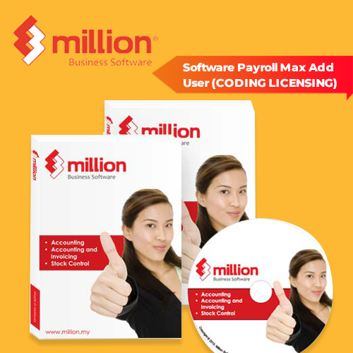 Software Payroll Max Add User (CODING LICENSING)