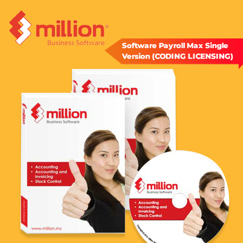 Software Payroll Max Single Version (CODING LICENSING)